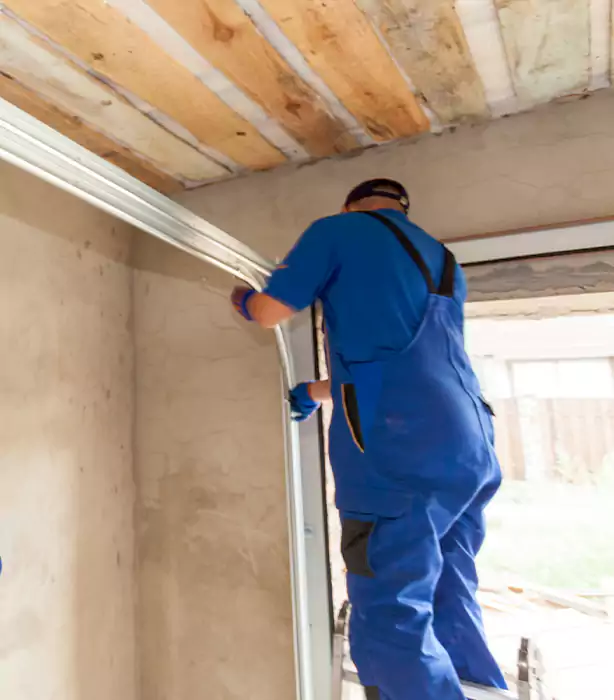 Garage Door Rail Replacement Evans