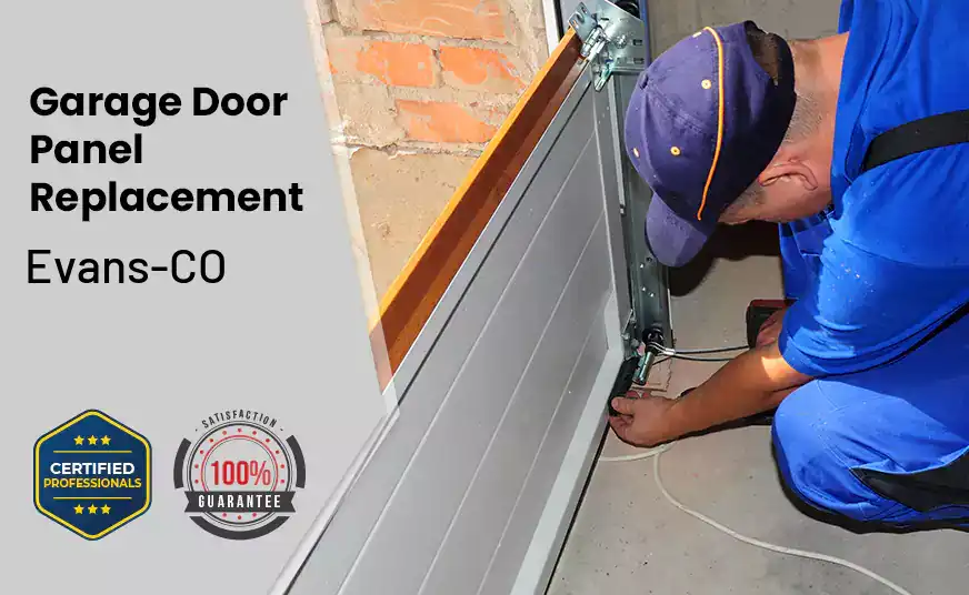 Garage Door Panel Replacement Evans-CO 