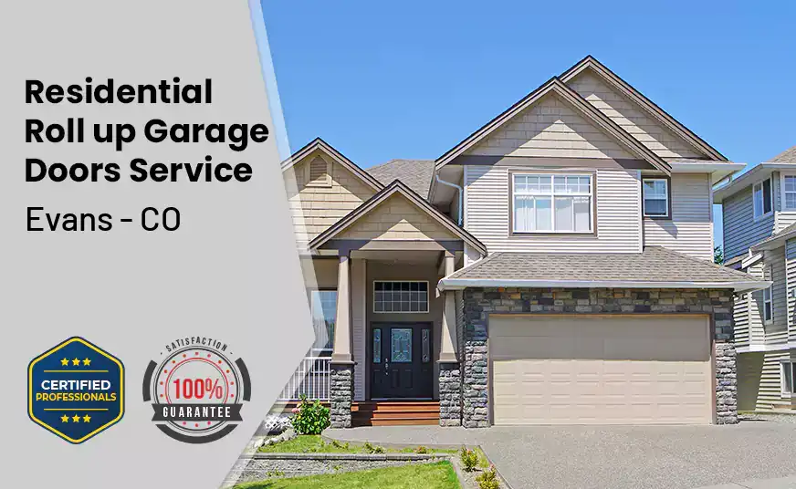 Residential Roll Up Garage Door Evans - CO 