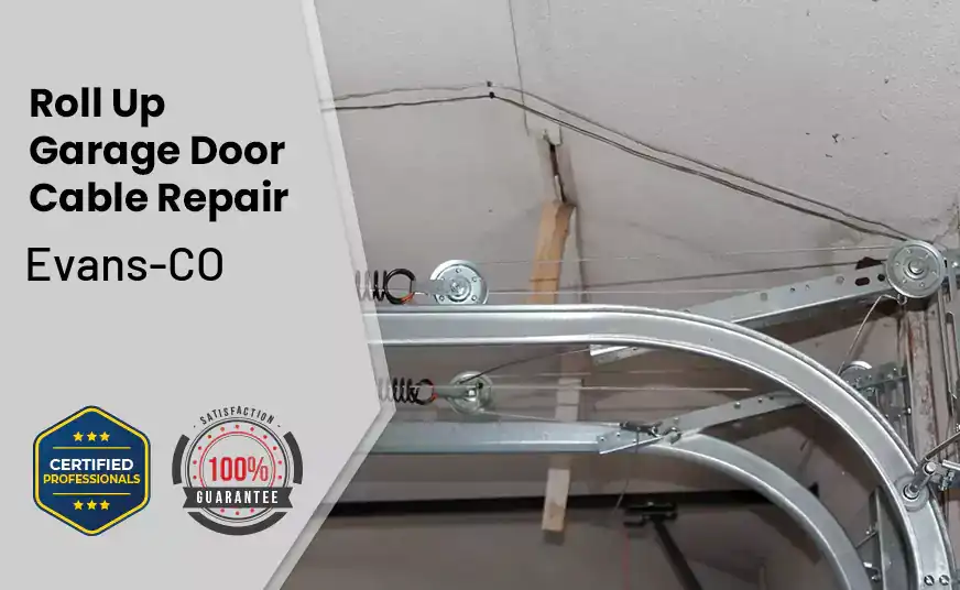 Roll Up Garage Door Cable Repair Evans-CO 