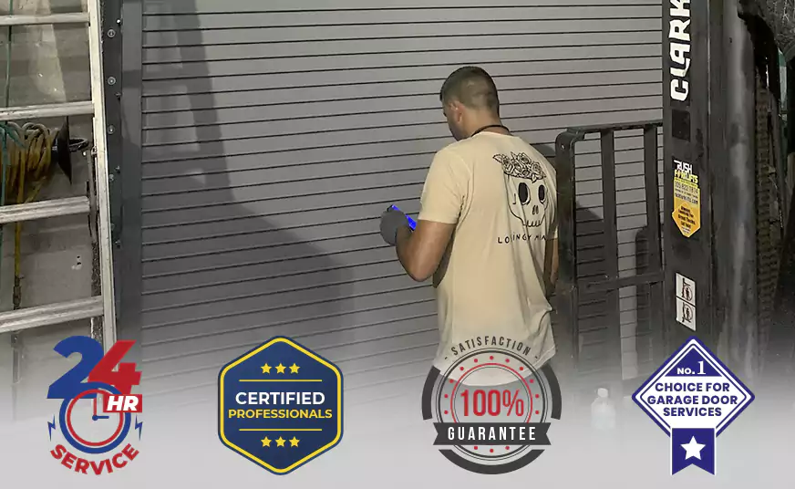 Garage Door Bottom Panel Repair in Evans, CO