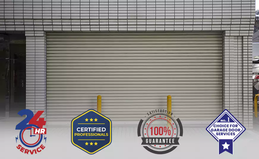 New Amarr Automatic Roll Up Garage Doors Installation in Evans, CO